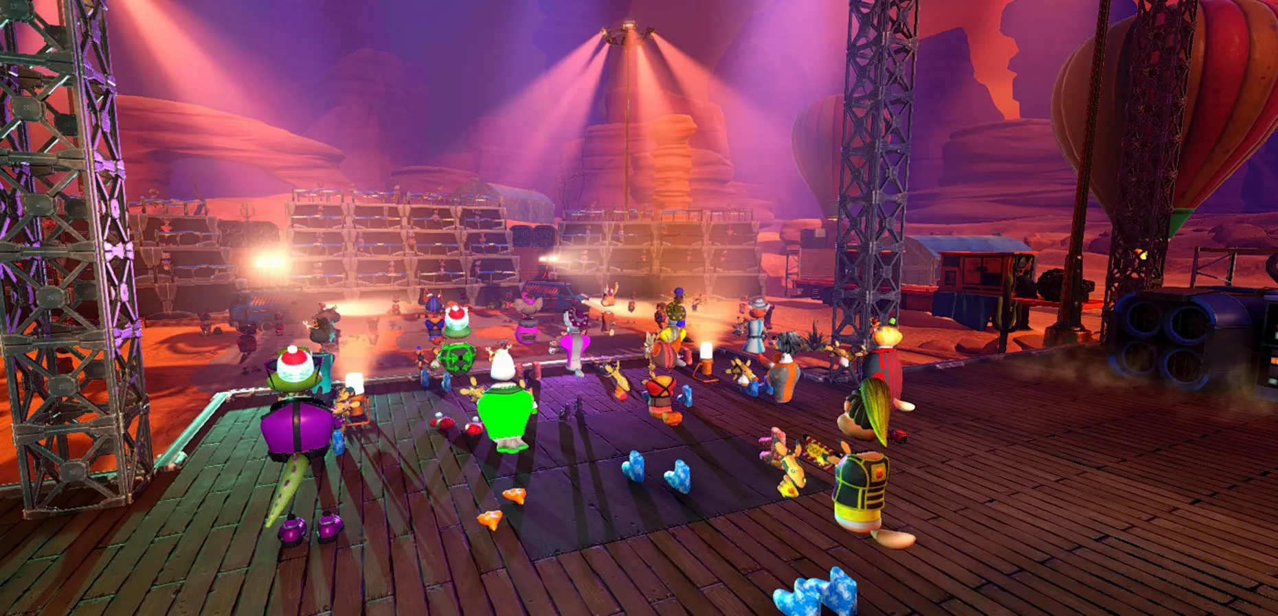 Smash Point — scena 1